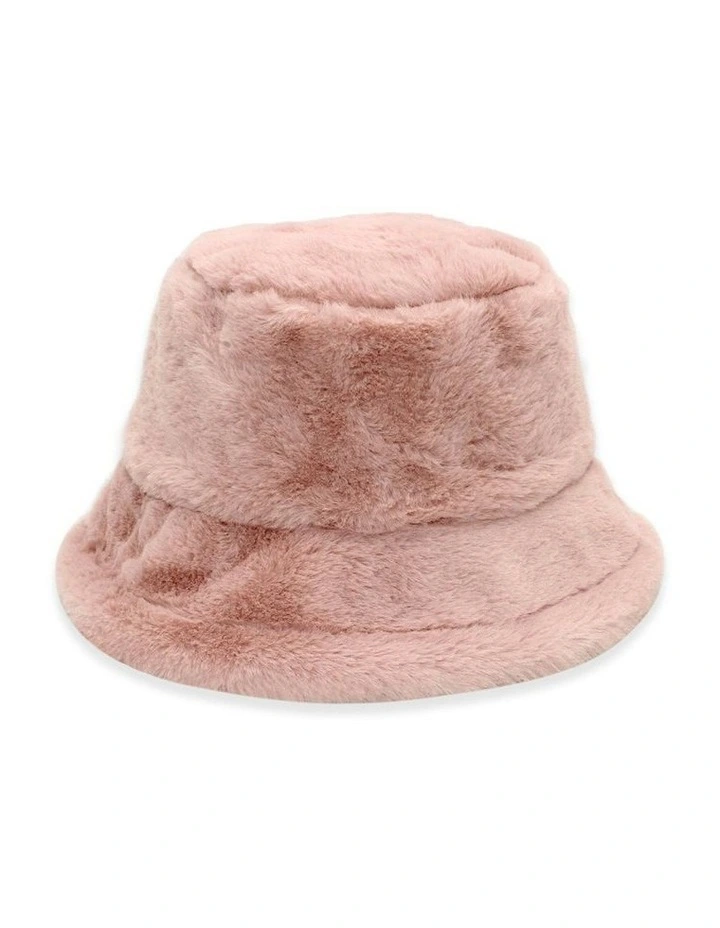 Carla Bucket Hat in Pink