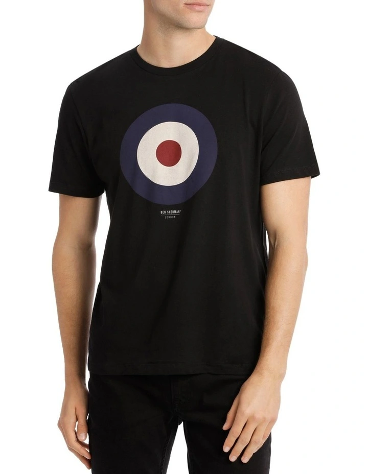 Target Cotton T-Shirt Black