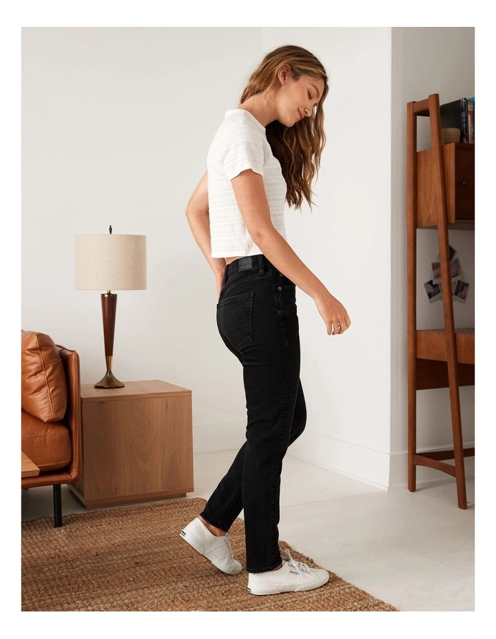 Stretch '90s Skinny Jean in Black