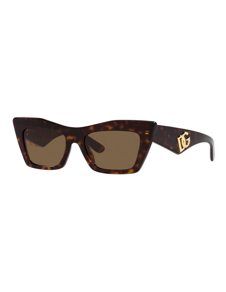 DG4435 Tortoise Sunglasses in Brown