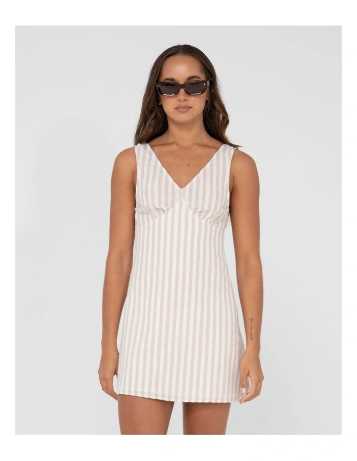 Mackenzie Mini Dress in Natural