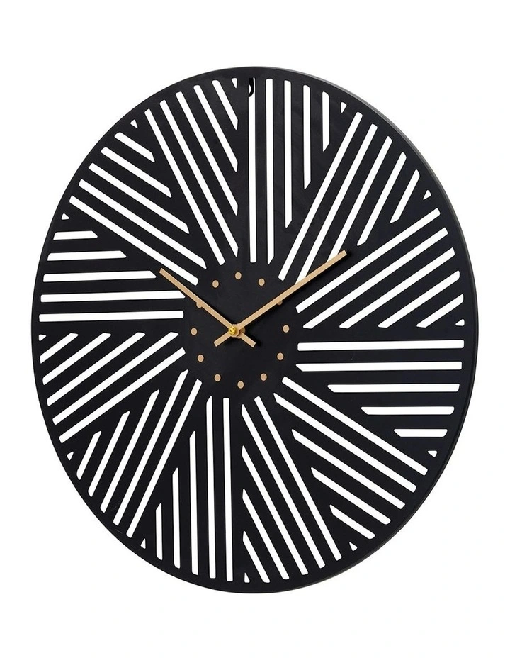 Jacob Wall Clock 50cm in Black