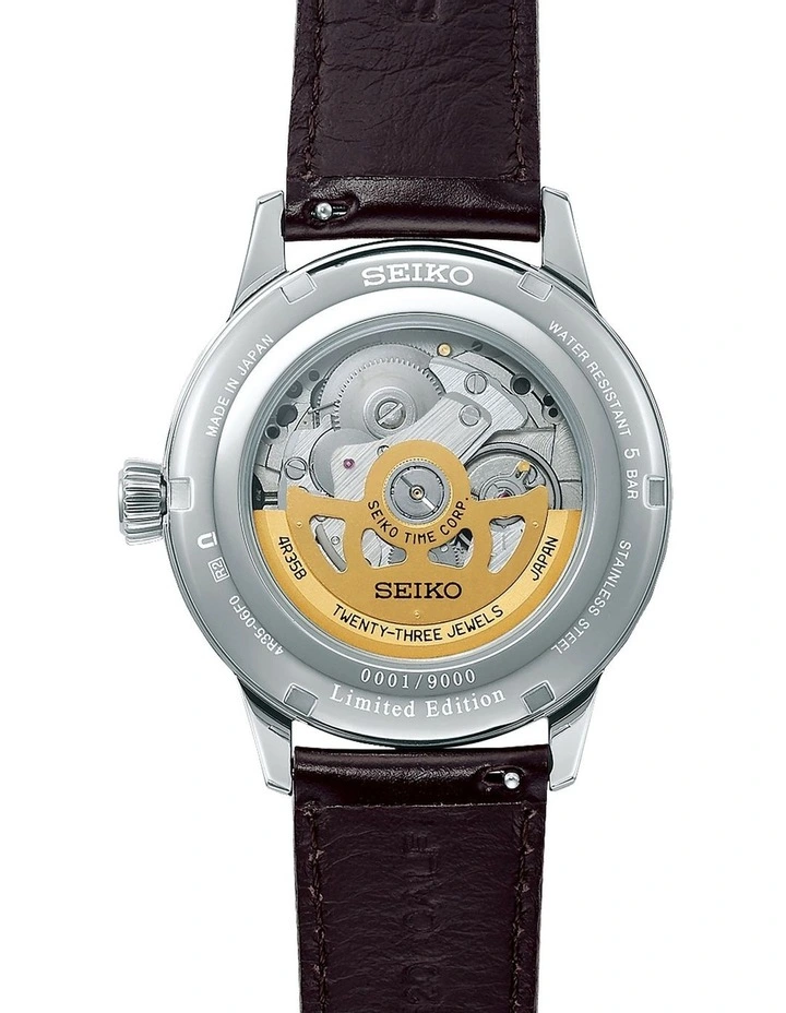 Presage Star Bar Sunset SRPK75J Watch in Silver