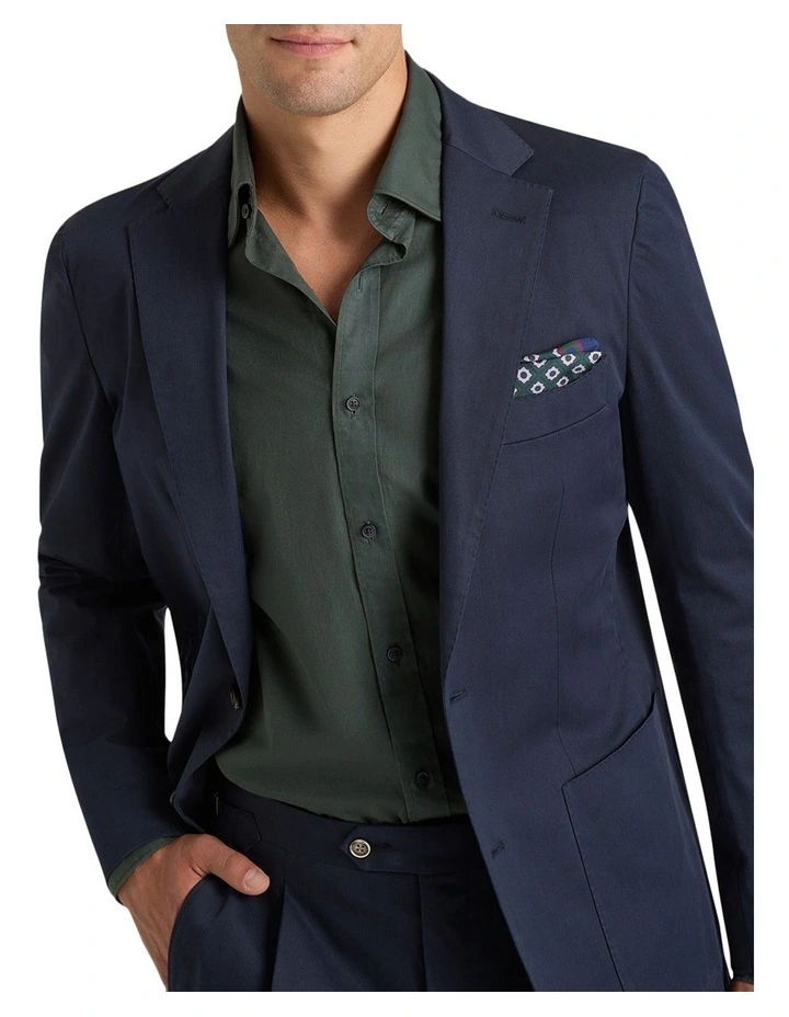 Fresco Jacket in Dark Navy