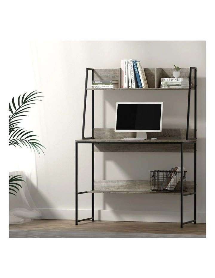 Office Computer Desk in Grey