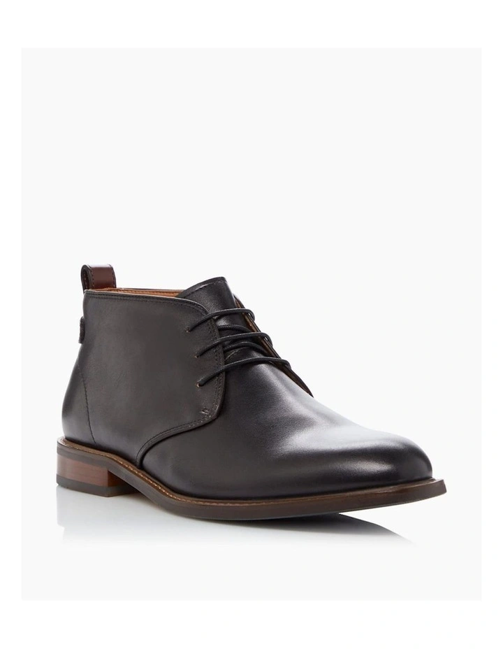 Marching Ankle Boot in Black
