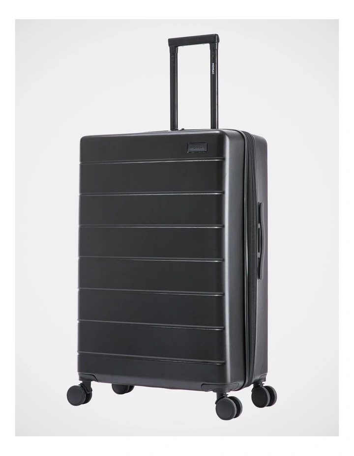 Glide Plus 67cm Hard Side suitcase in Black EP4501MB