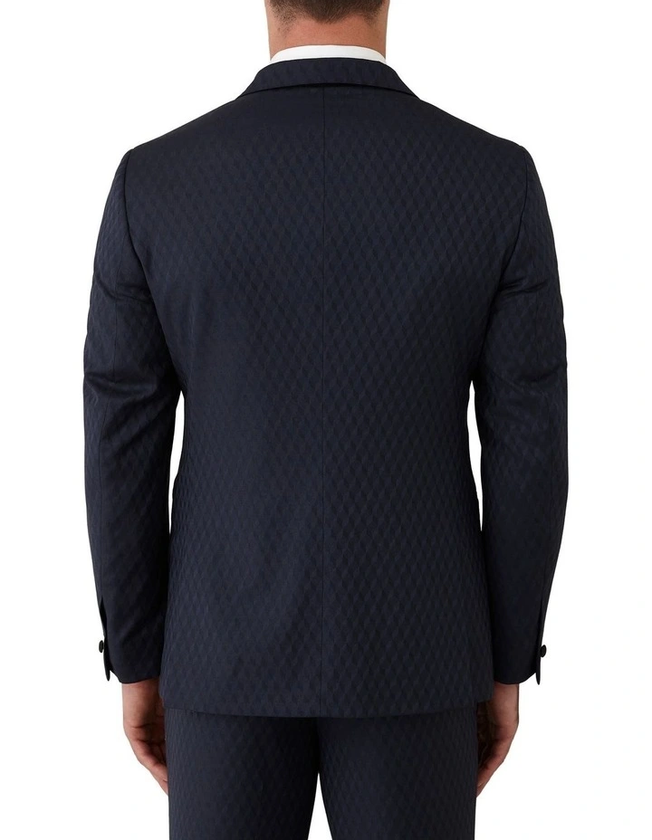 Solace Slim Fit Jacket in Navy