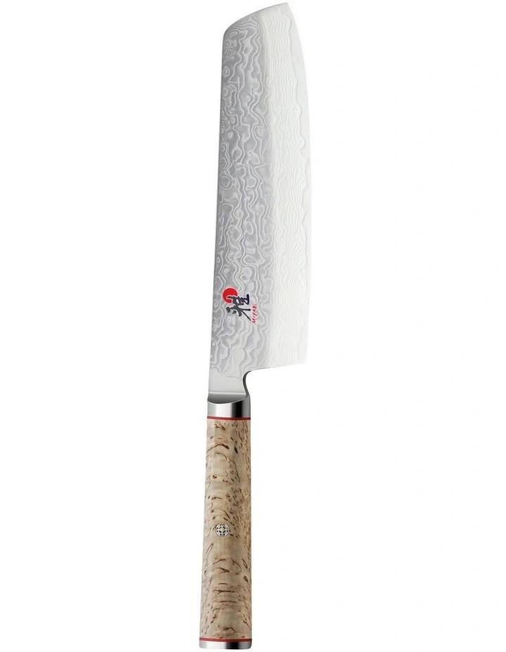 5000MCD Birchwood Nakiri Knife 17cm