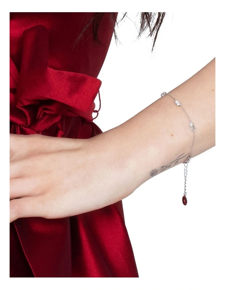 Snow Drop Bracelet in Silver