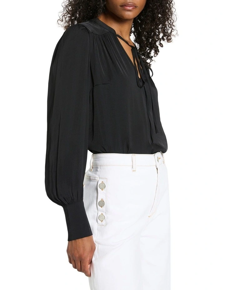 Kalena Blouse in Black
