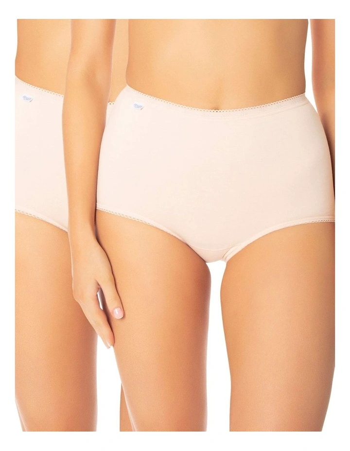 Maxi Brief 2 Pack in Beige