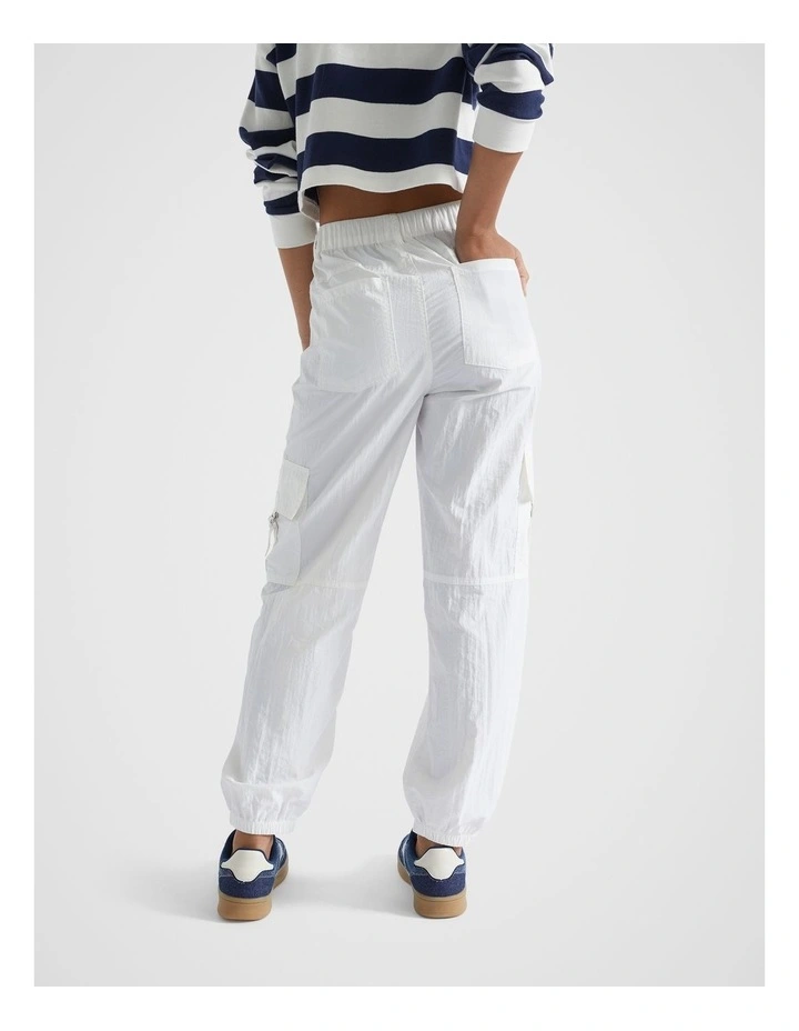 Cargo Pant in White