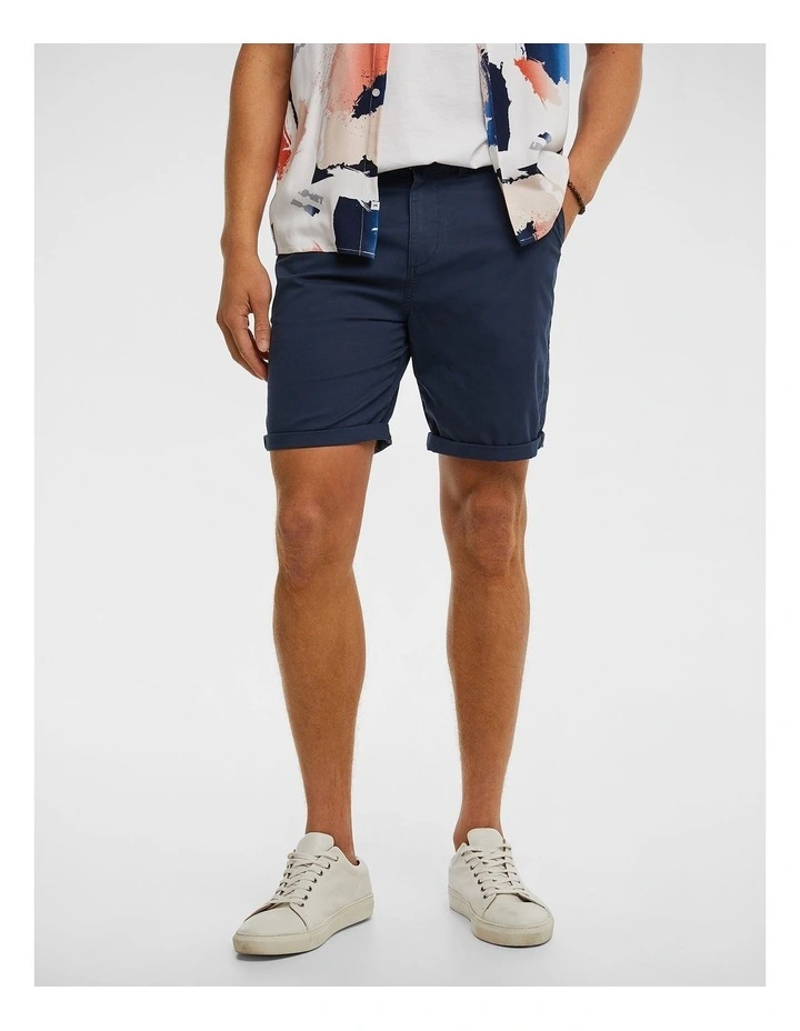 Essen Chino Short in Navy
