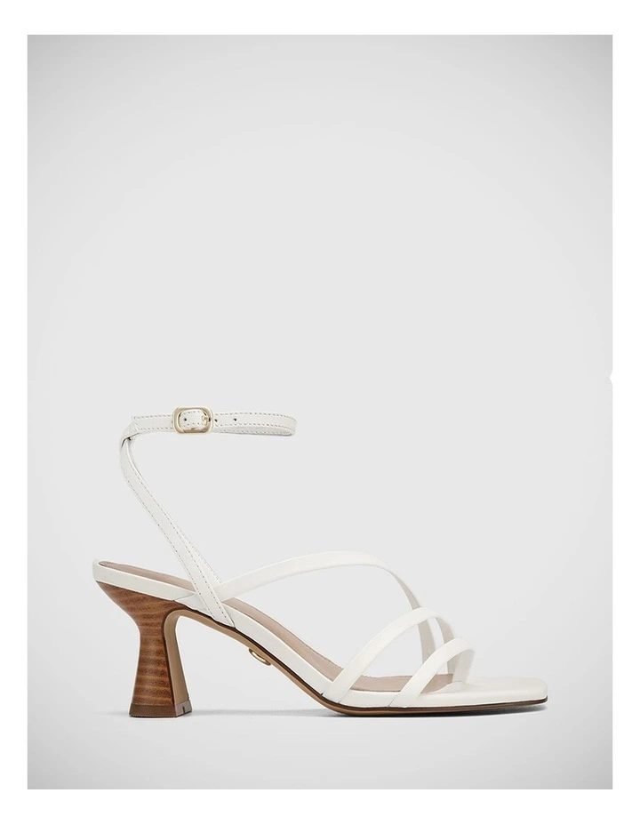 Maeve Leather Sandal in White