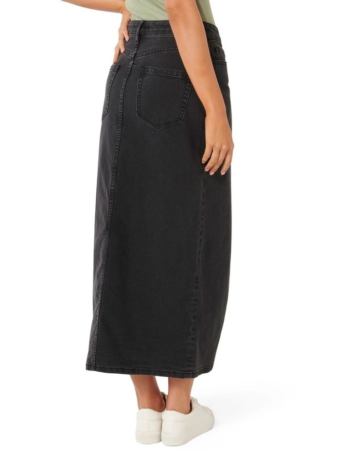 Marion Midaxi Skirt in Black