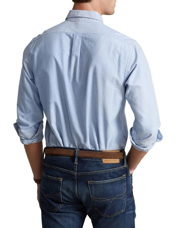 Slim Fit Oxford Shirt in Blue