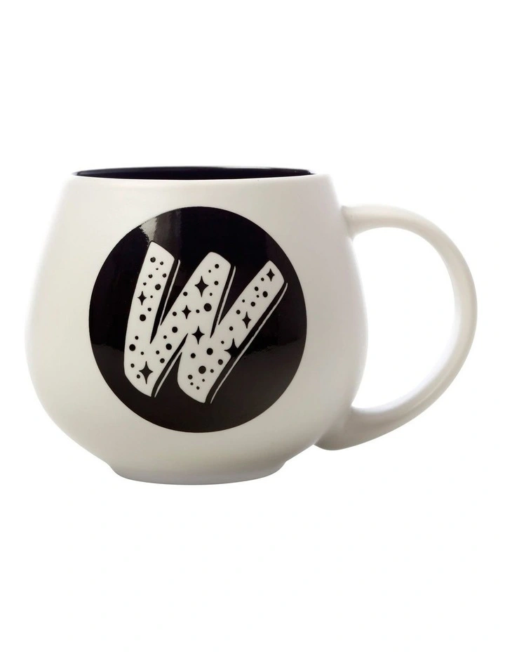 The Letterettes 450ml W Snug Mug Gift Boxed White