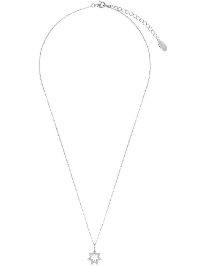 Star Pendant Necklace in Silver
