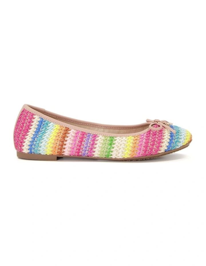 Hallo Ballet Flat in Rainbow