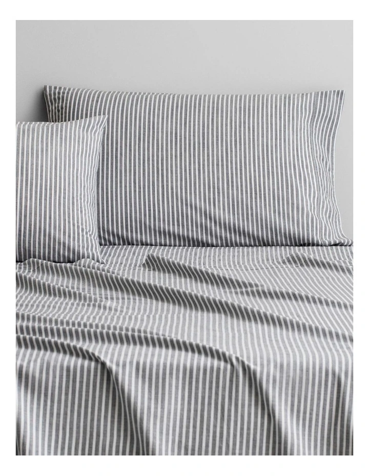 Reilly Stripe Sheet Set in Atlantic