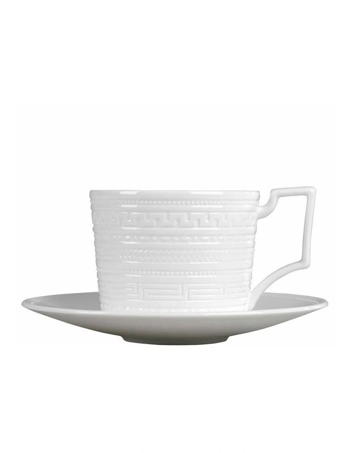 Intaglio Teacup & Saucer Boxed