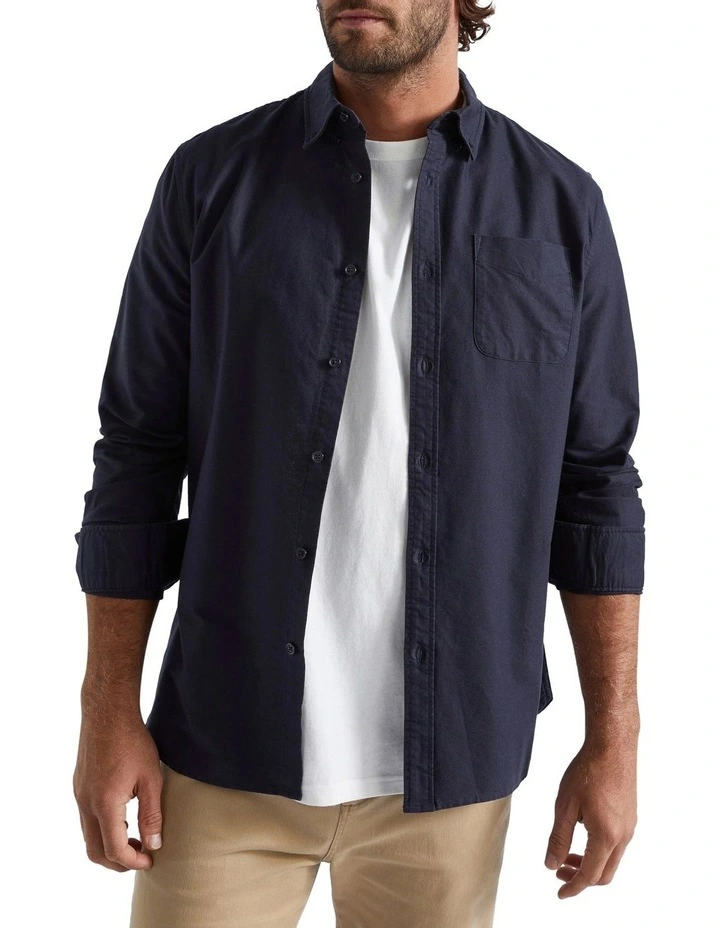 Oxford Shirt in Midnight Blue