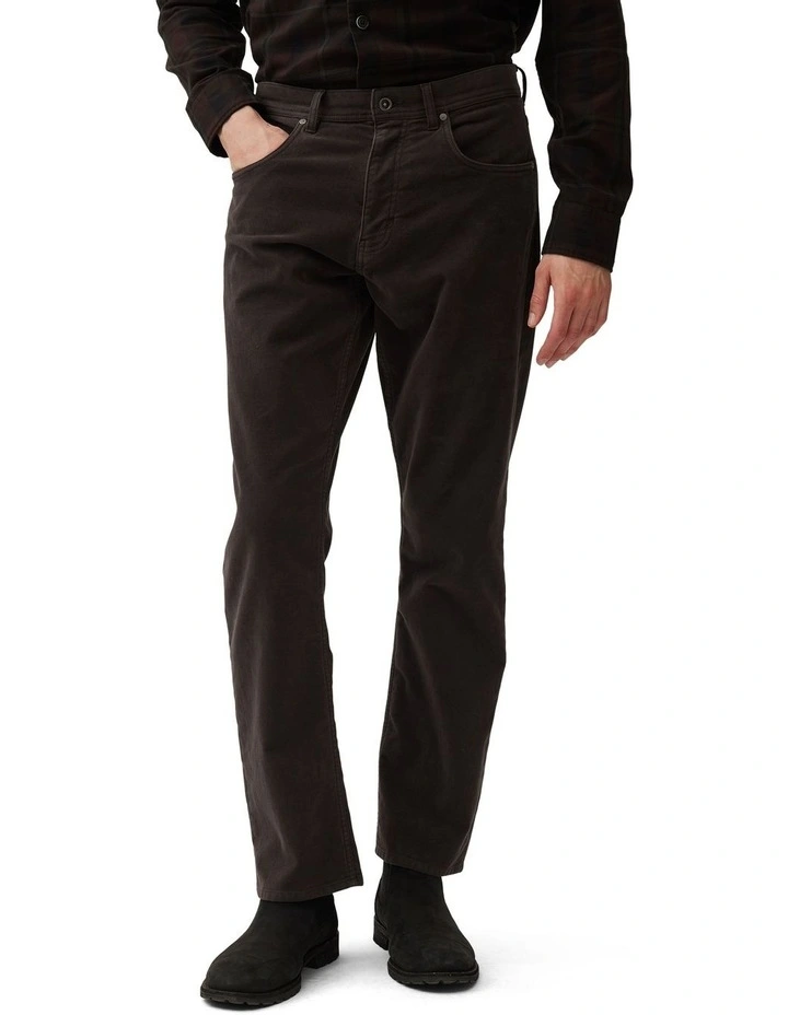 Barters Relaxed Jean Long Leg in Fossil