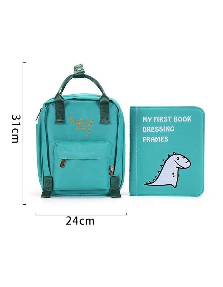 My First book 2 Dressing Frames Early Education Gift in Green