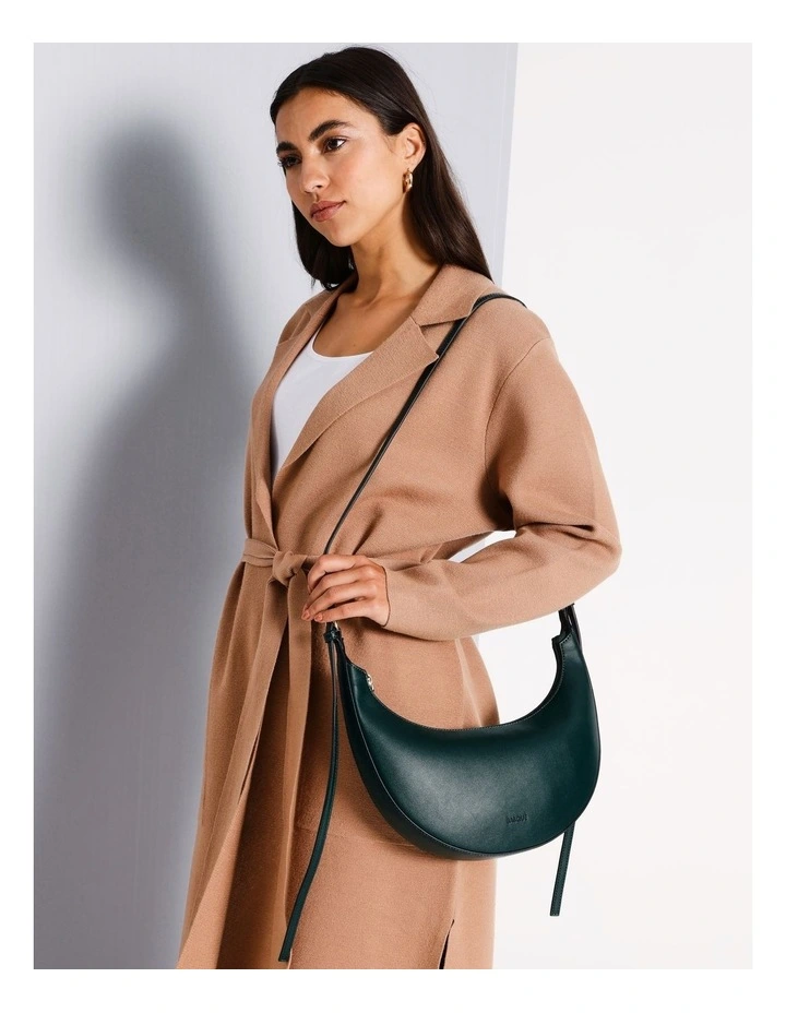 Rosie Crossbody Bag in Dark Green