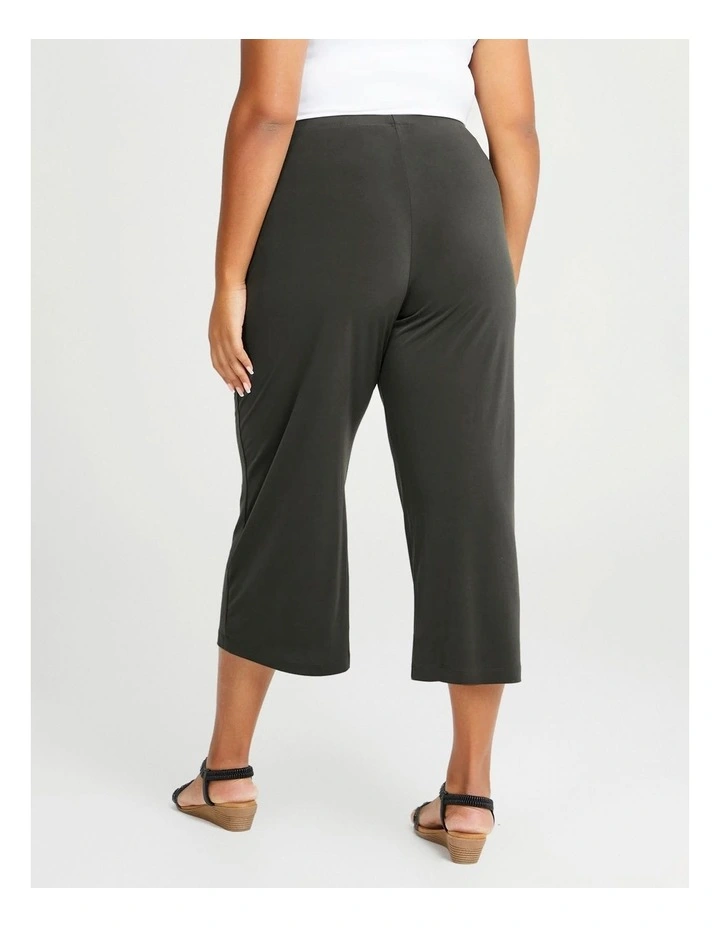 Luna Culotte Pant in Charcoal