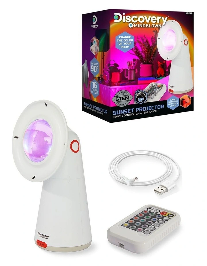 90-Degree Vertical Tilt Indoor Sunset Projector