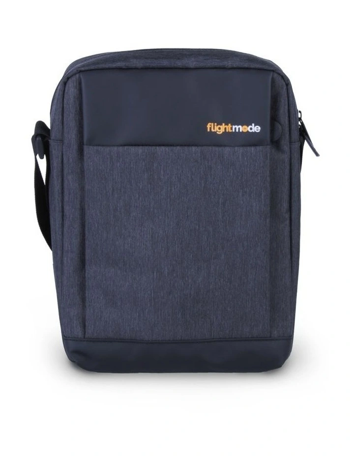 Flightmode Cross Body Bag In Charcoal