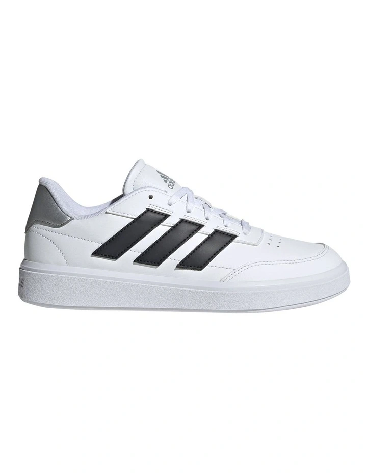 Court Block Shoes in White