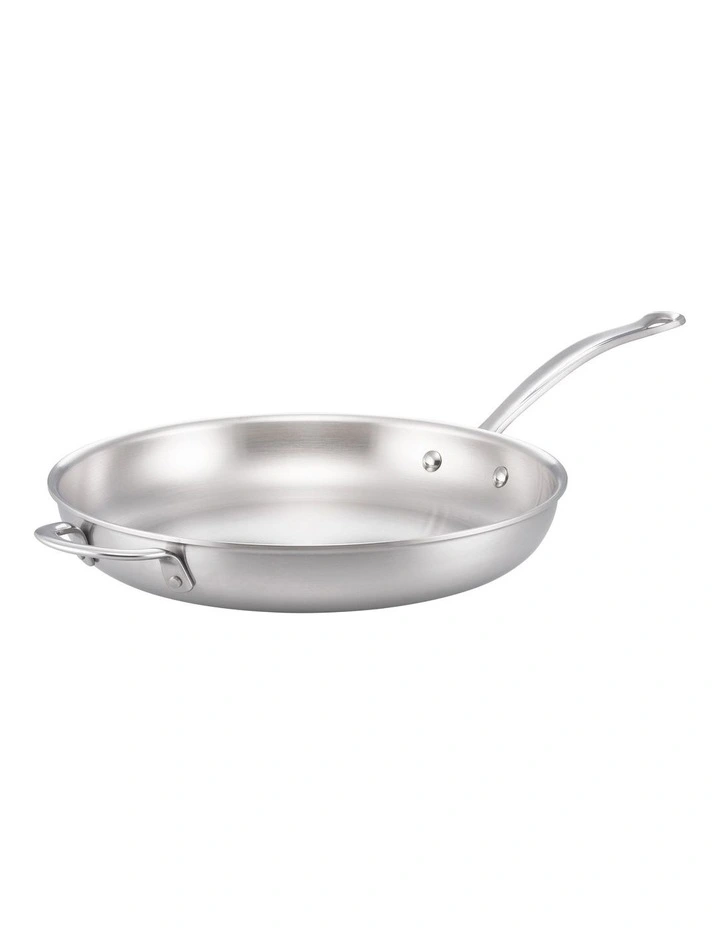 Per Amore Clad Stainless Steel Induction Open Skillet 30cm
