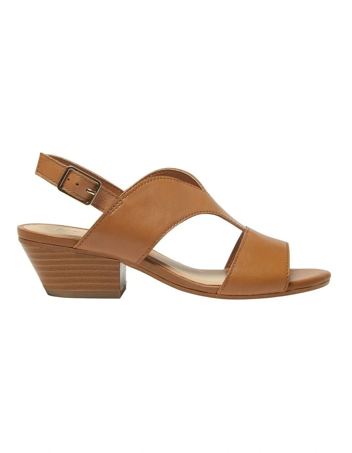 Valetta Sandals in Tan Leather