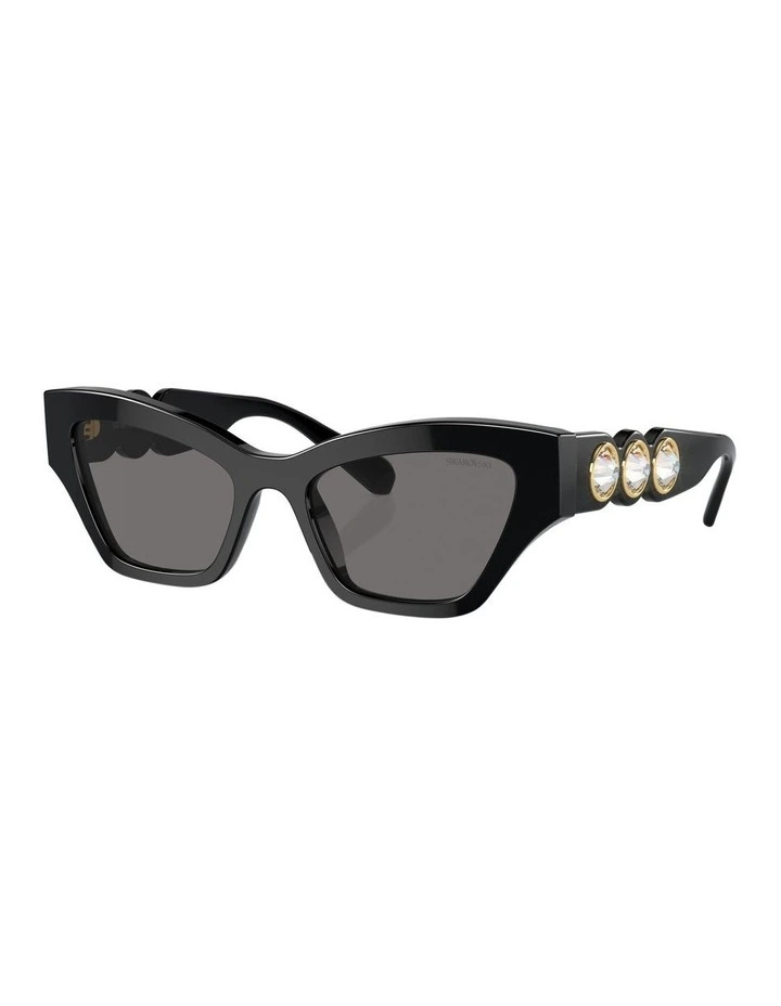SK6021 Polarised Sunglasses in Black