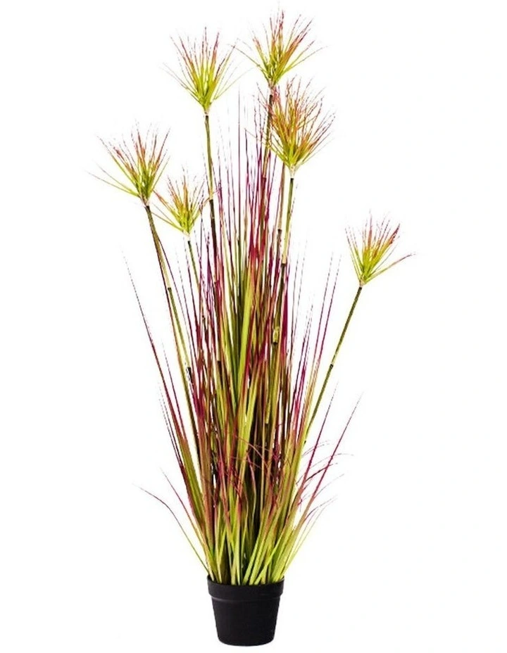 Potted Papyrus Artificial Plant 120cm in Multi