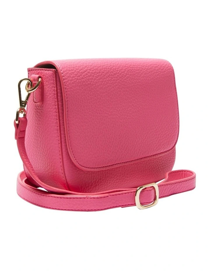 Amalfi Bag in Fuschia Pebble