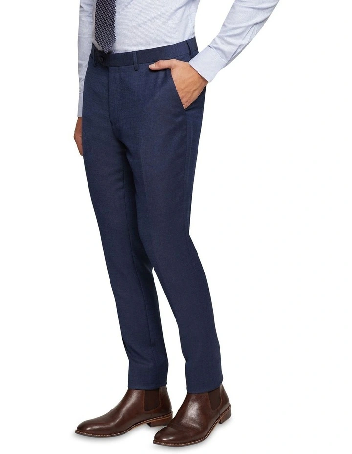 Auden Wool Suit Trousers in Blue