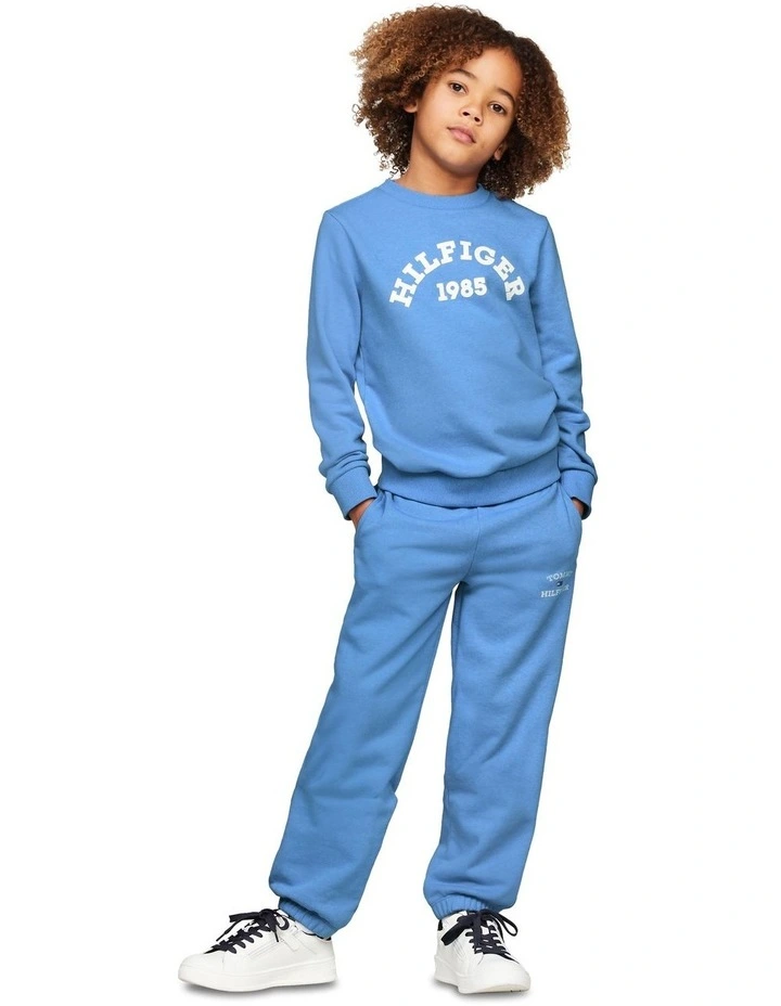 Archive Fit Logo Joggers (3-7 Years) in Blue
