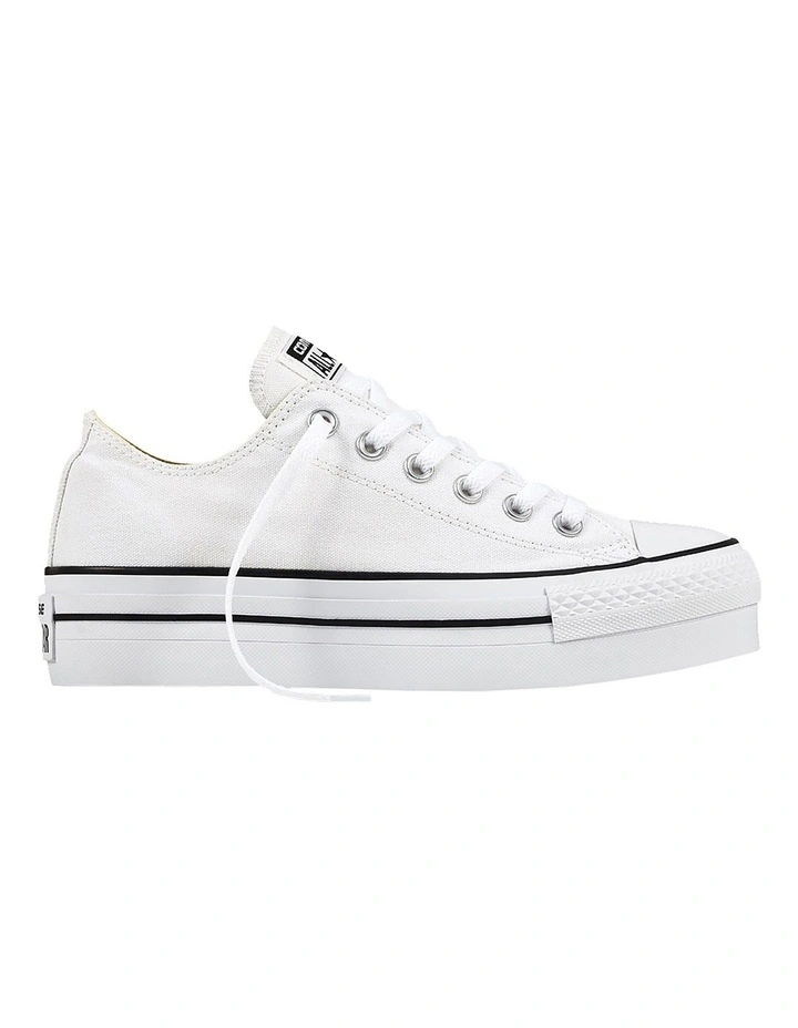 Chuck Taylor All Star Lift Canvas Low Top Sneaker in White