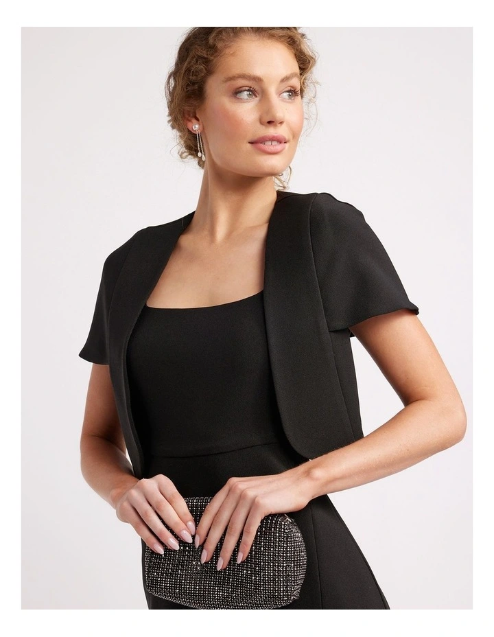 Barcelona Bolero Jacket in Black