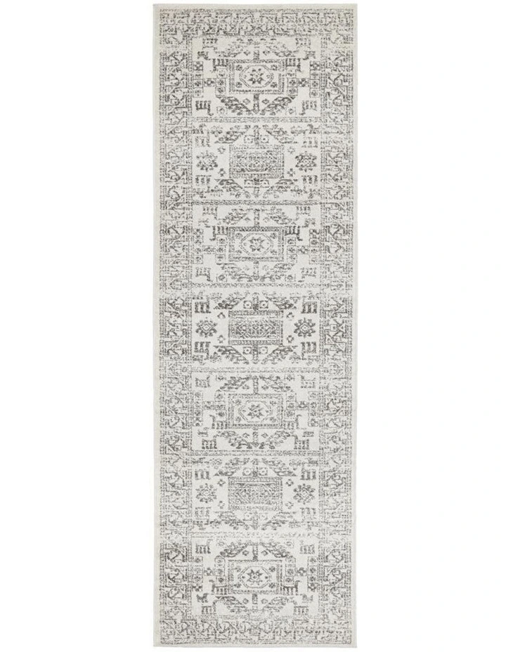 Chrome Addison Silver Rug