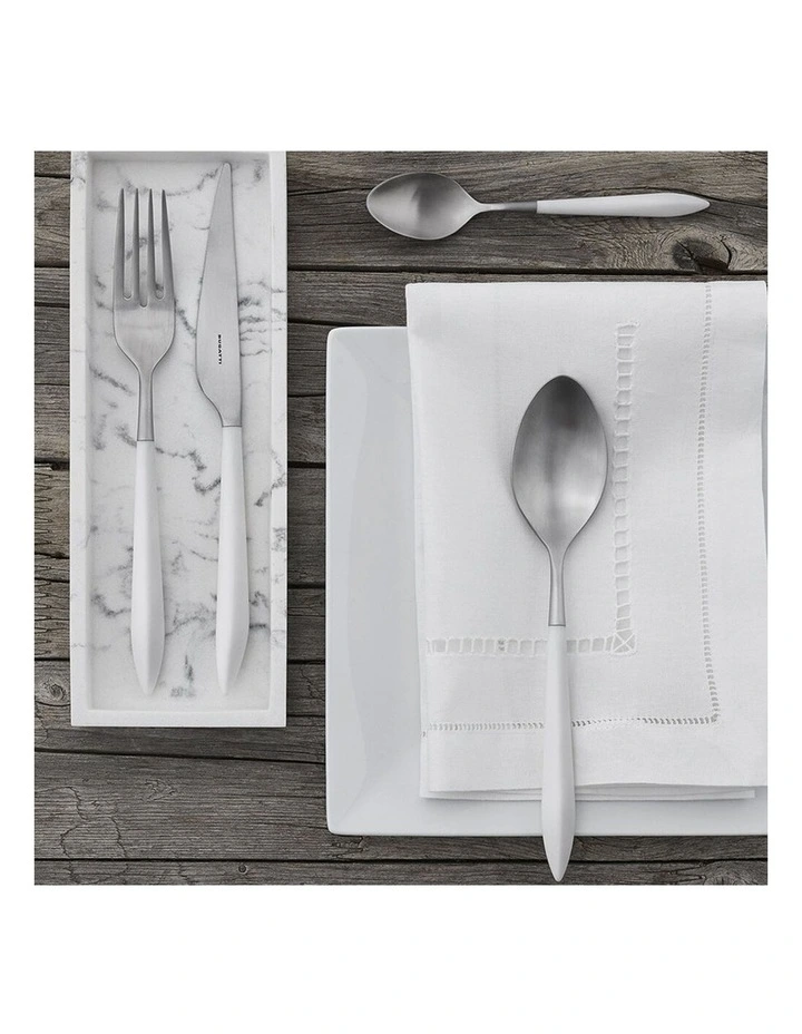 Ares White Cutlery 16-Piece Set White