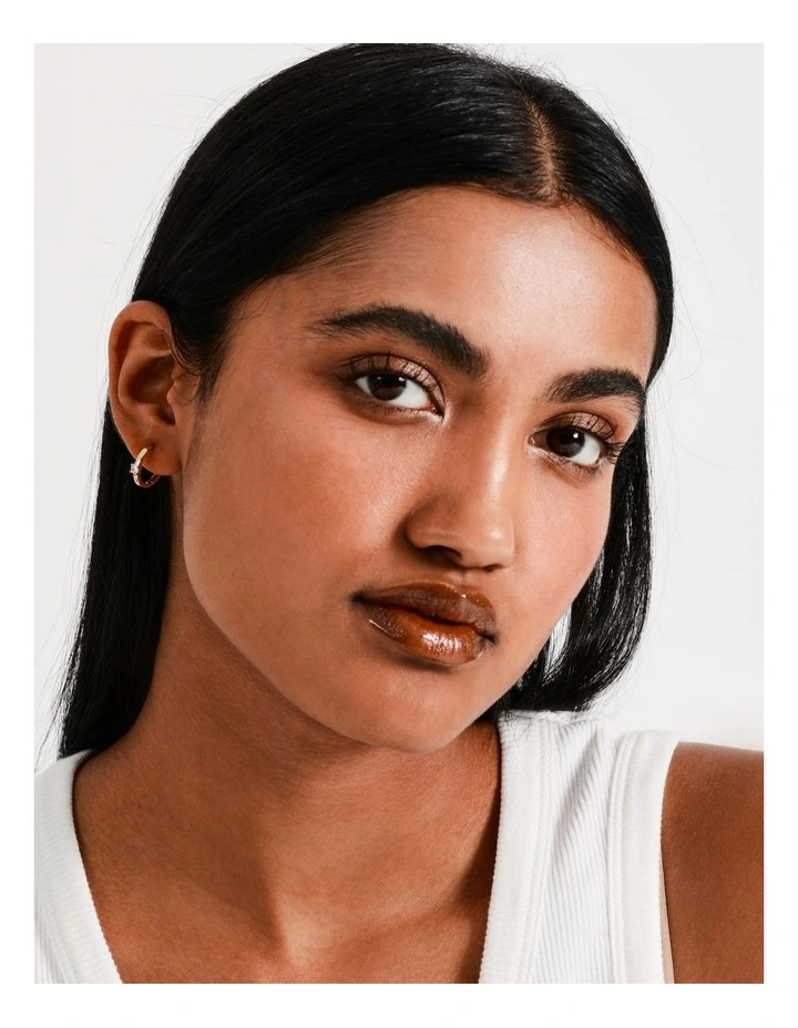 Gold Earrings Multipack 3 Pairs