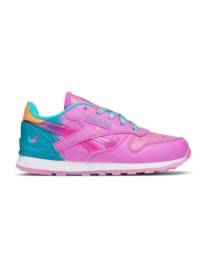 Classic Leather Step N Flash Sneakers in Pink