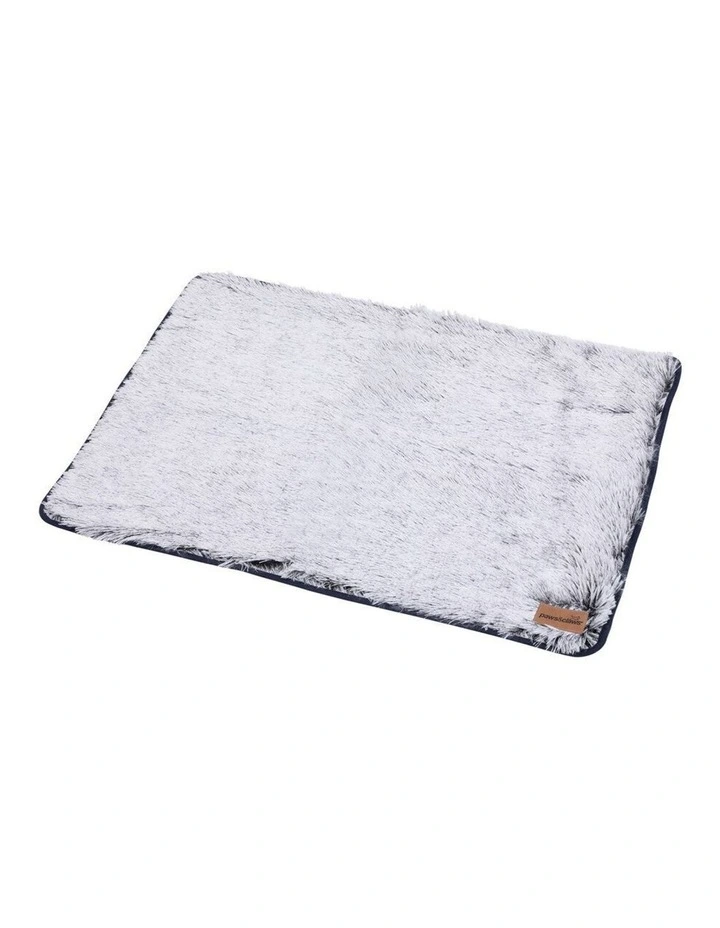 70cm x 100cm Large Calming Plush Pet/Dog Soft Durable Blanket Grey