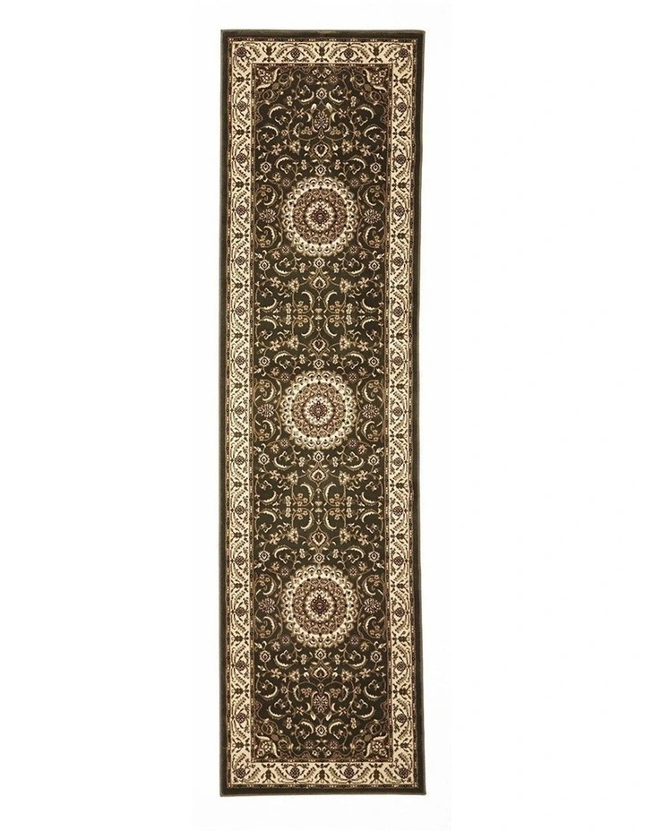 Sydney Medallion Rug in Green