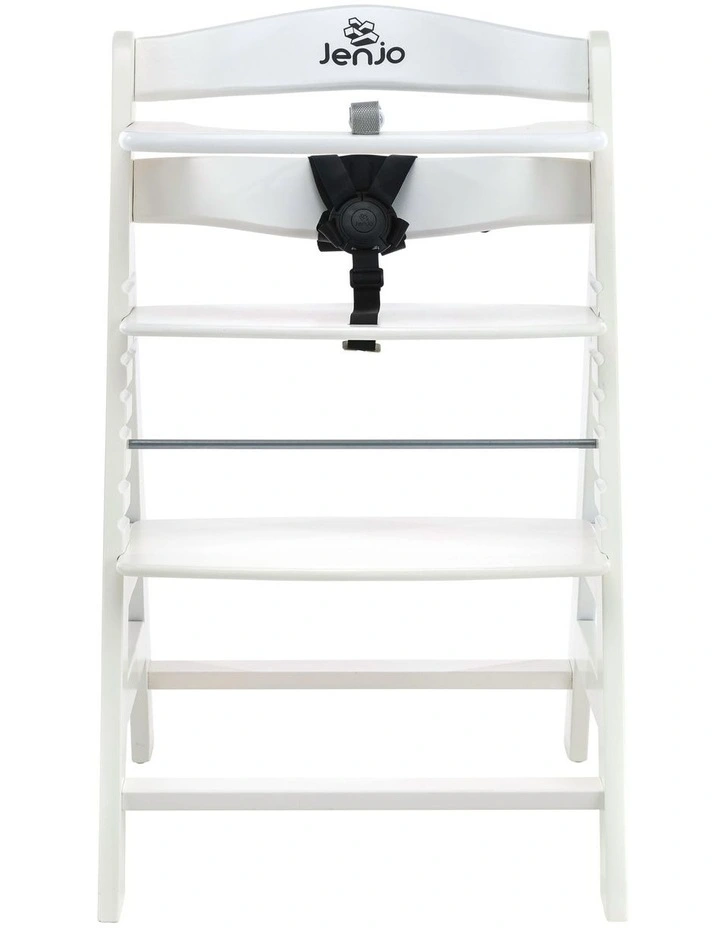 Children's High Chair in White